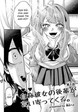 Chuyện Về Đàn Em Tự Nhận Là Bạn Gái Của Tôi - Jishou Kanojo no Kouhai ga Iiyottekuru Hanashi, The Story of a Kouhai Who Flirts with Me as a Self, Proclaimed Girlfriend